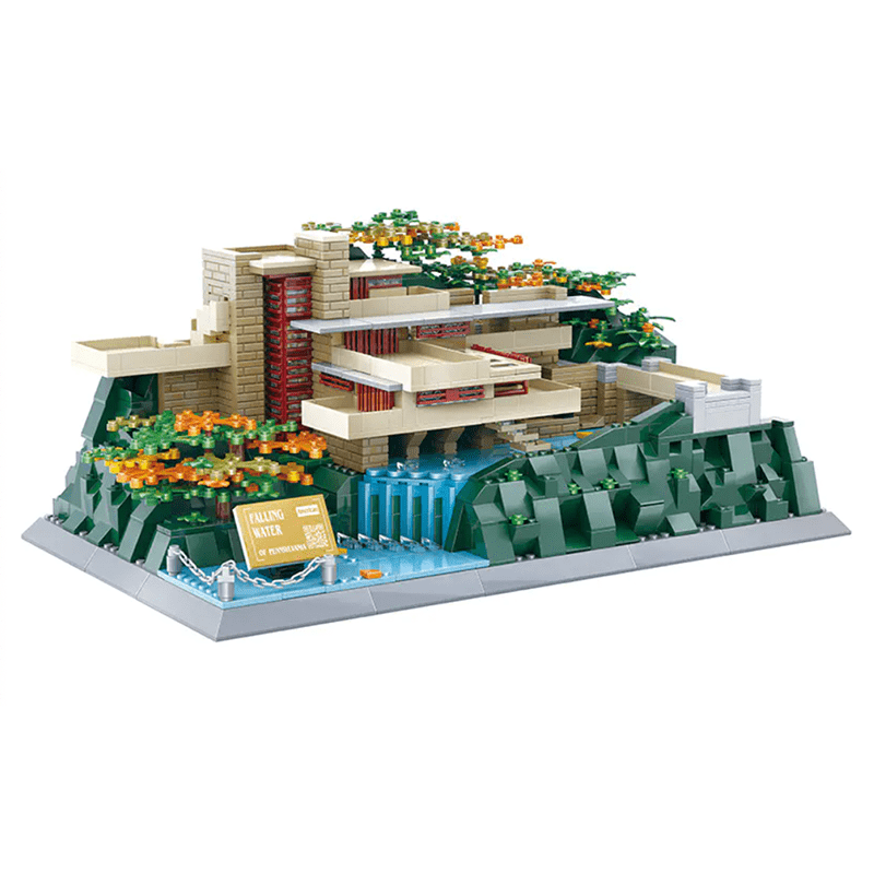 Fallingwater Villa - Building Set | Power Brickz