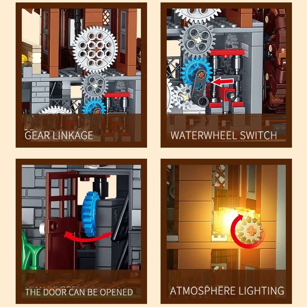 Farm House Modular Buildings | 1580pcs - Power Brickz