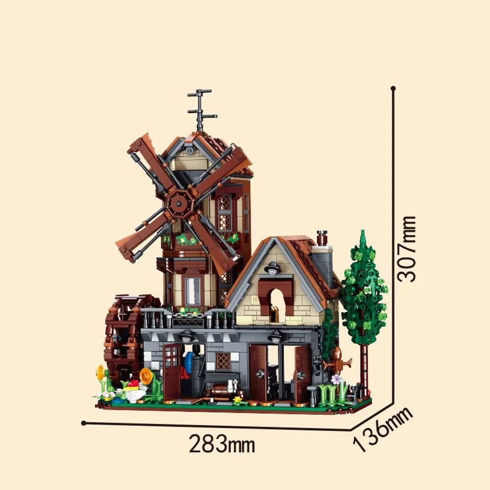 Farm House Modular Buildings | 1580pcs - Power Brickz