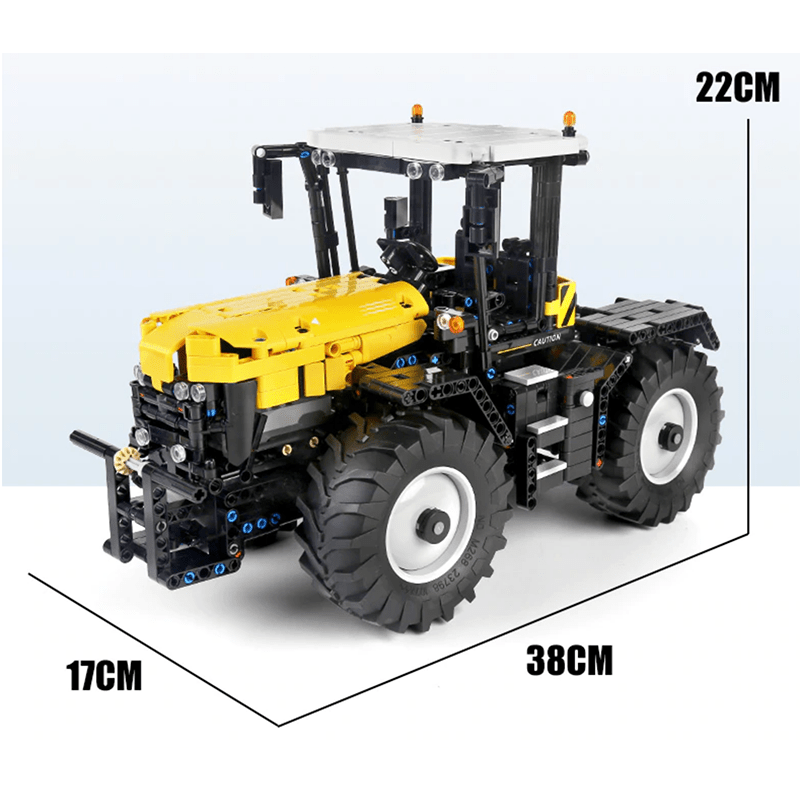 High-Speed Farm Tractor - Building Set | Power Brickz