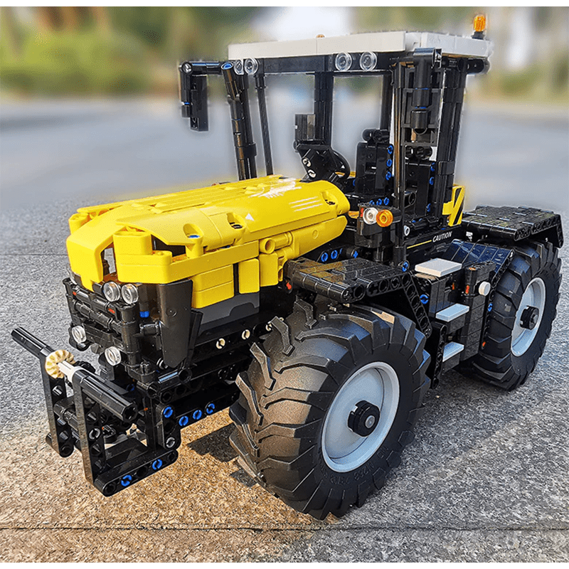 High-Speed Farm Tractor - Building Set | Power Brickz