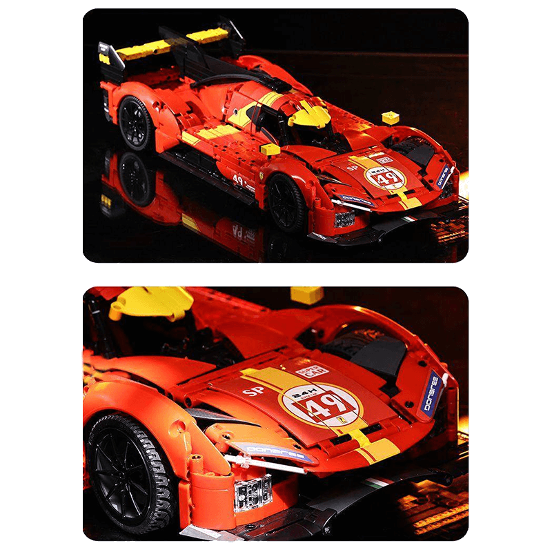 Le Mans Hybrid Prototypep - Building Blocks Set | Power Brickz