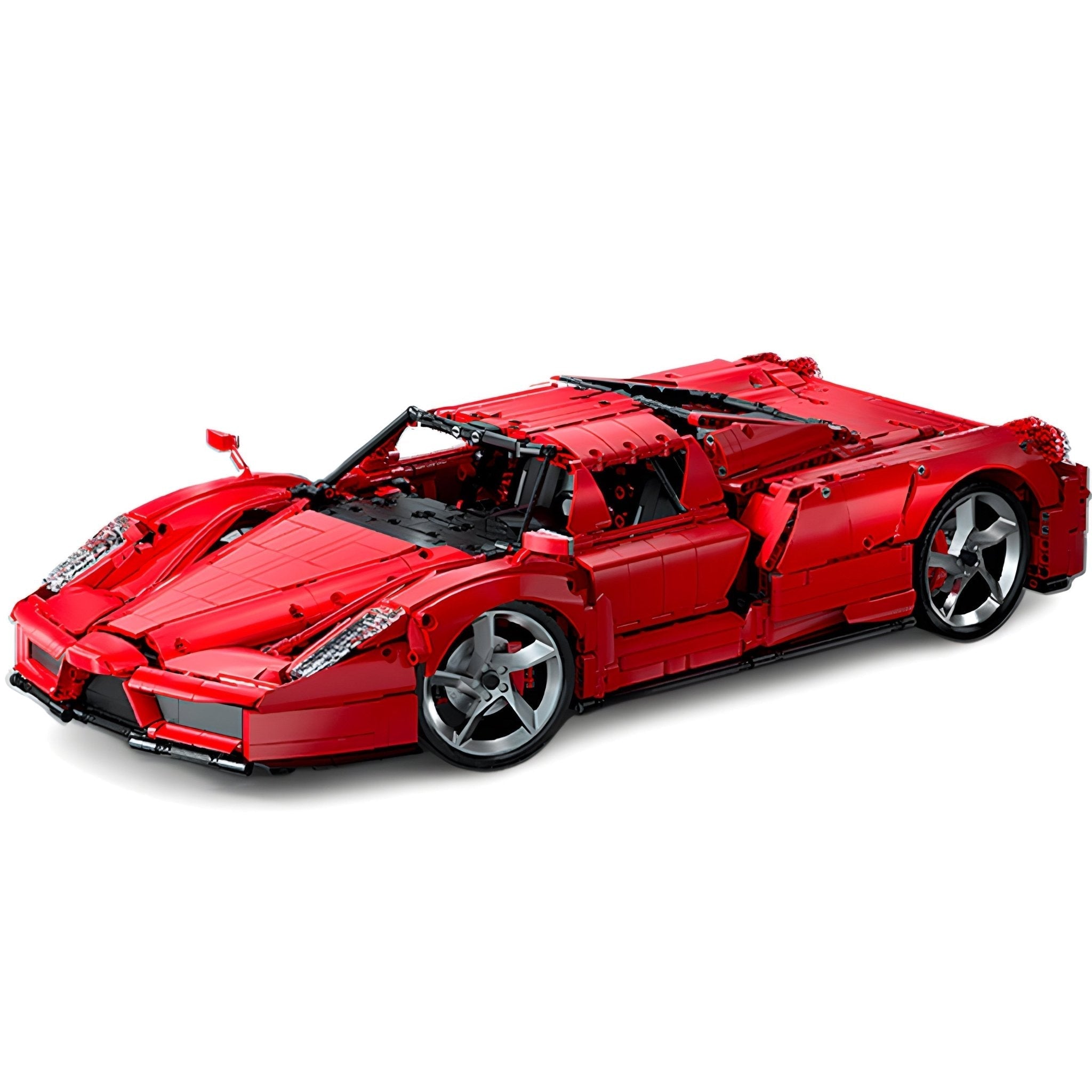 V6 Enzo FFlagship Supercar - Building Blocks Set | Power Brickz