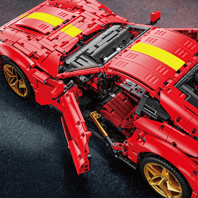 VFItalian Grand Tourer - Building Blocks Set | Power Brickz