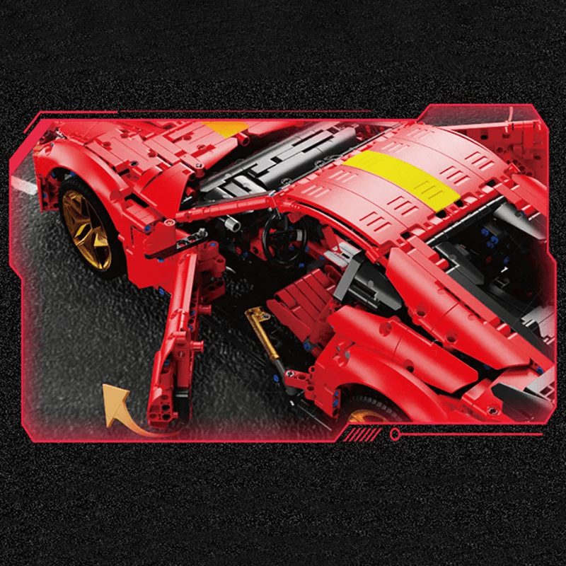 VFItalian Grand Tourer - Building Blocks Set | Power Brickz