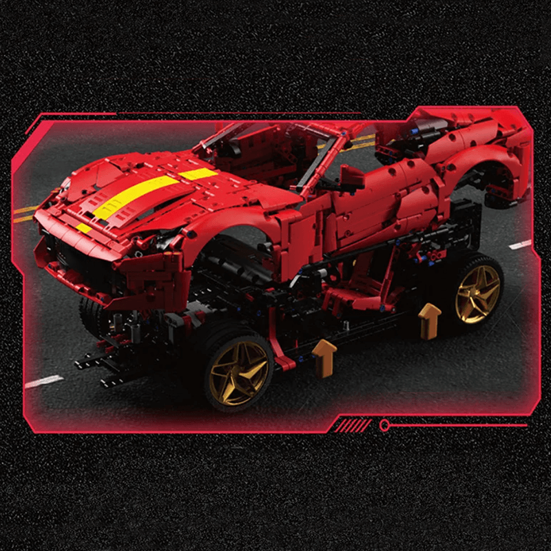 VFItalian Grand Tourer - Building Blocks Set | Power Brickz