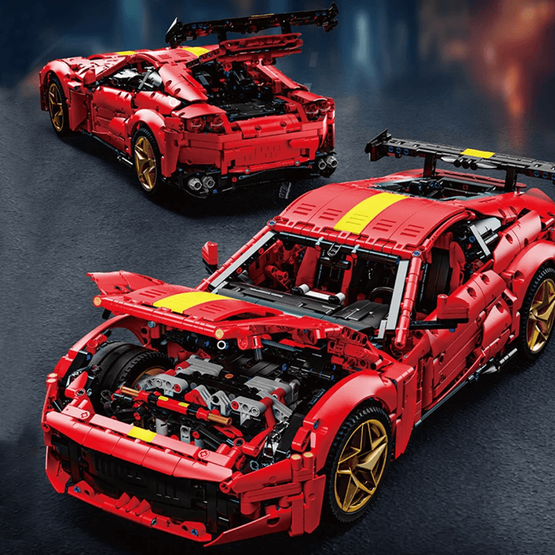 VFItalian Grand Tourer - Building Blocks Set | Power Brickz