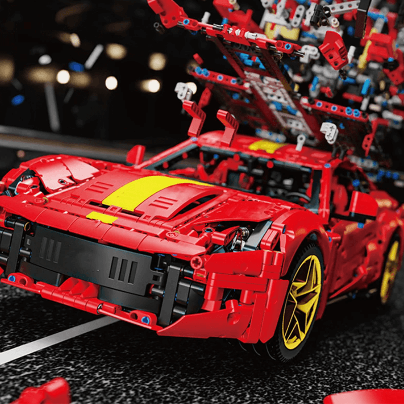 VFItalian Grand Tourer - Building Blocks Set | Power Brickz
