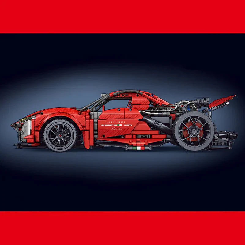 Mid-Engine GT Prototype - Building Blocks Set | Power Brickz