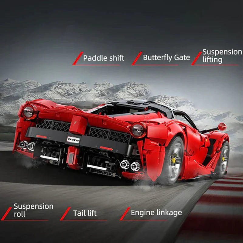 Hybrid VFlagship Hypercar - Building Blocks Set | Power Brickz