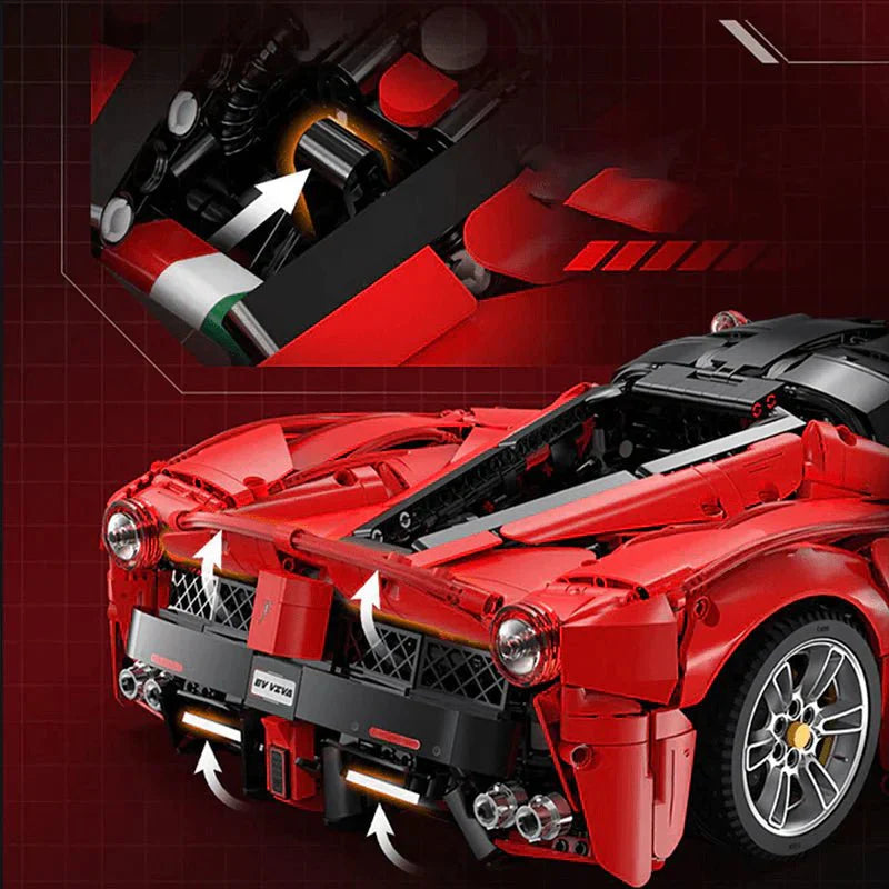 Hybrid VFlagship Hypercar - Building Blocks Set | Power Brickz