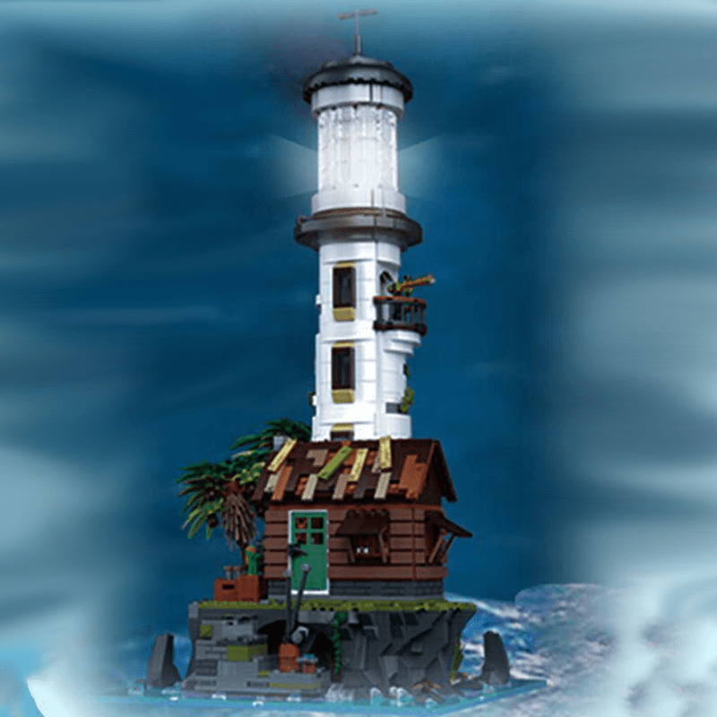 Fishing Village Lighthouse - Building Set | Power Brickz