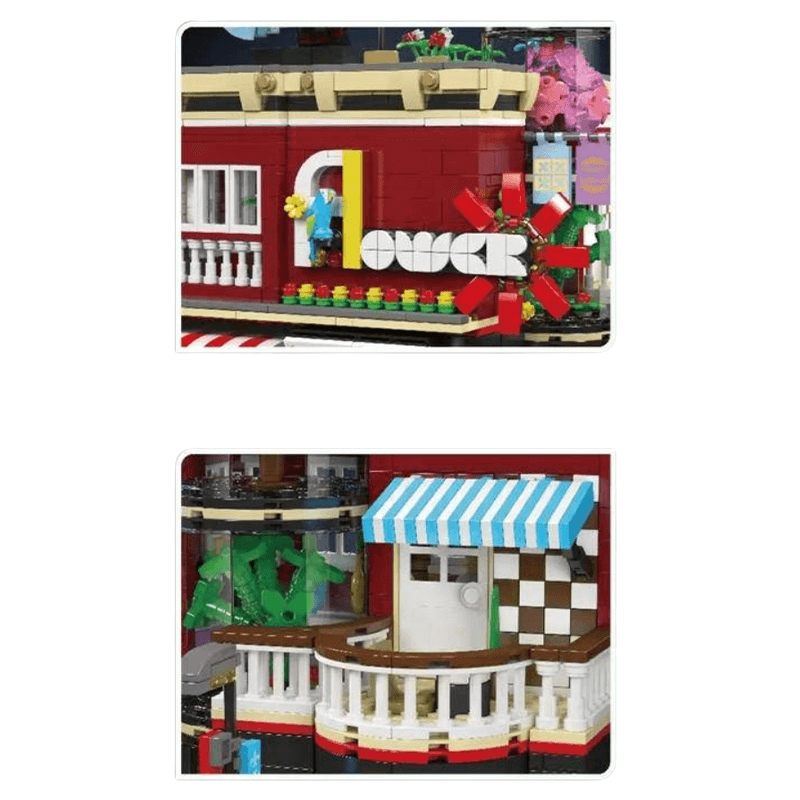 Flower Shop - Building Set | Power Brickz