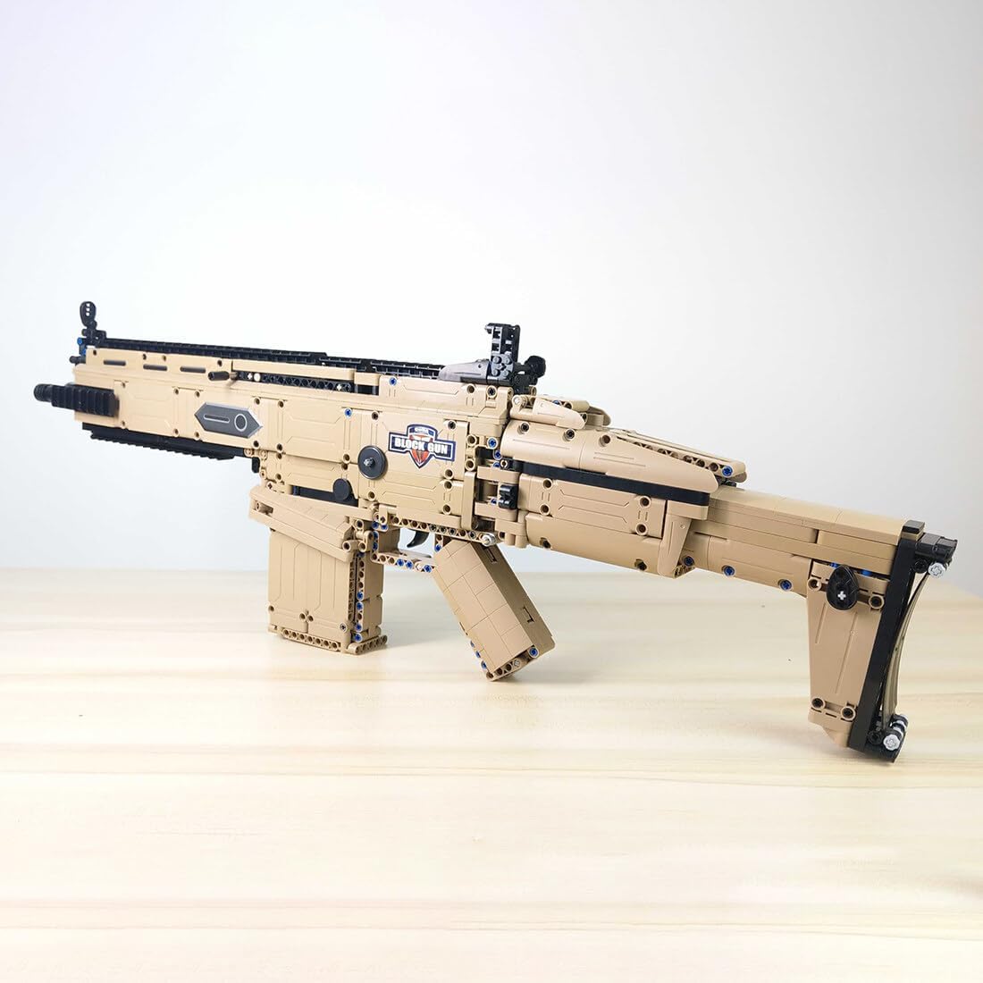 FN SCAR 17S Assault Rifle | 1406pcs - Power Brickz