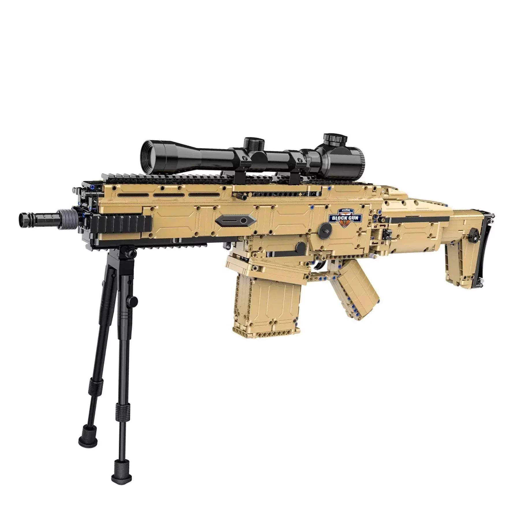 FN SCAR 17S Assault Rifle | 1406pcs - Power Brickz