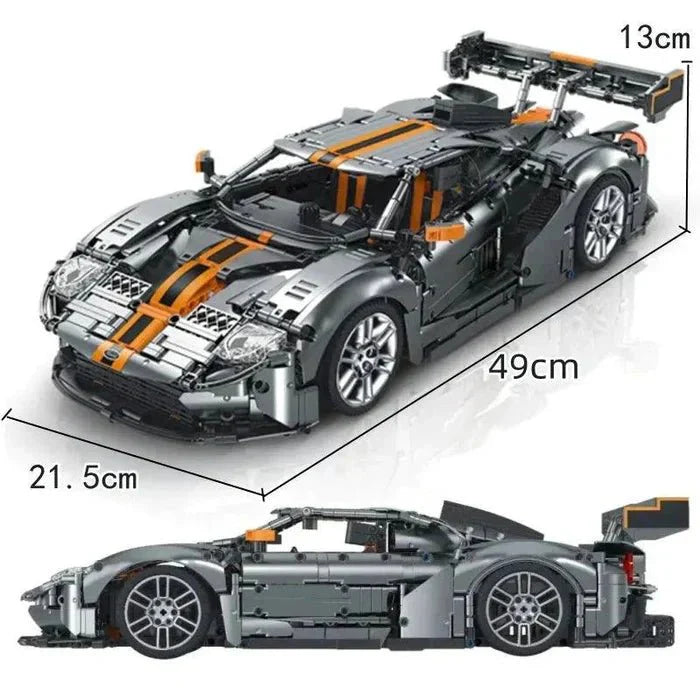 Heritage GT Racer - Building Blocks Set | Power Brickz