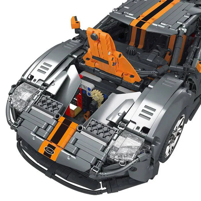 Heritage GT Racer - Building Blocks Set | Power Brickz