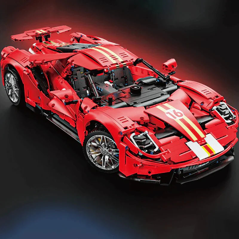 Heritage GT Le Mans Icon - Building Set | Power Brickz
