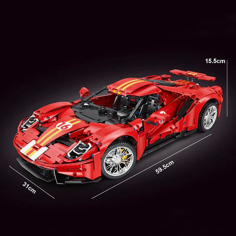 Heritage GT Le Mans Icon - Building Set | Power Brickz