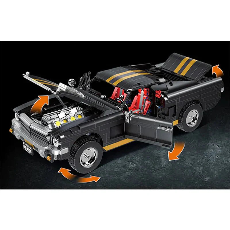 GTH American Muscle - Building Blocks Set | Power Brickz