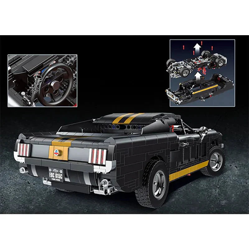 GTH American Muscle - Building Blocks Set | Power Brickz