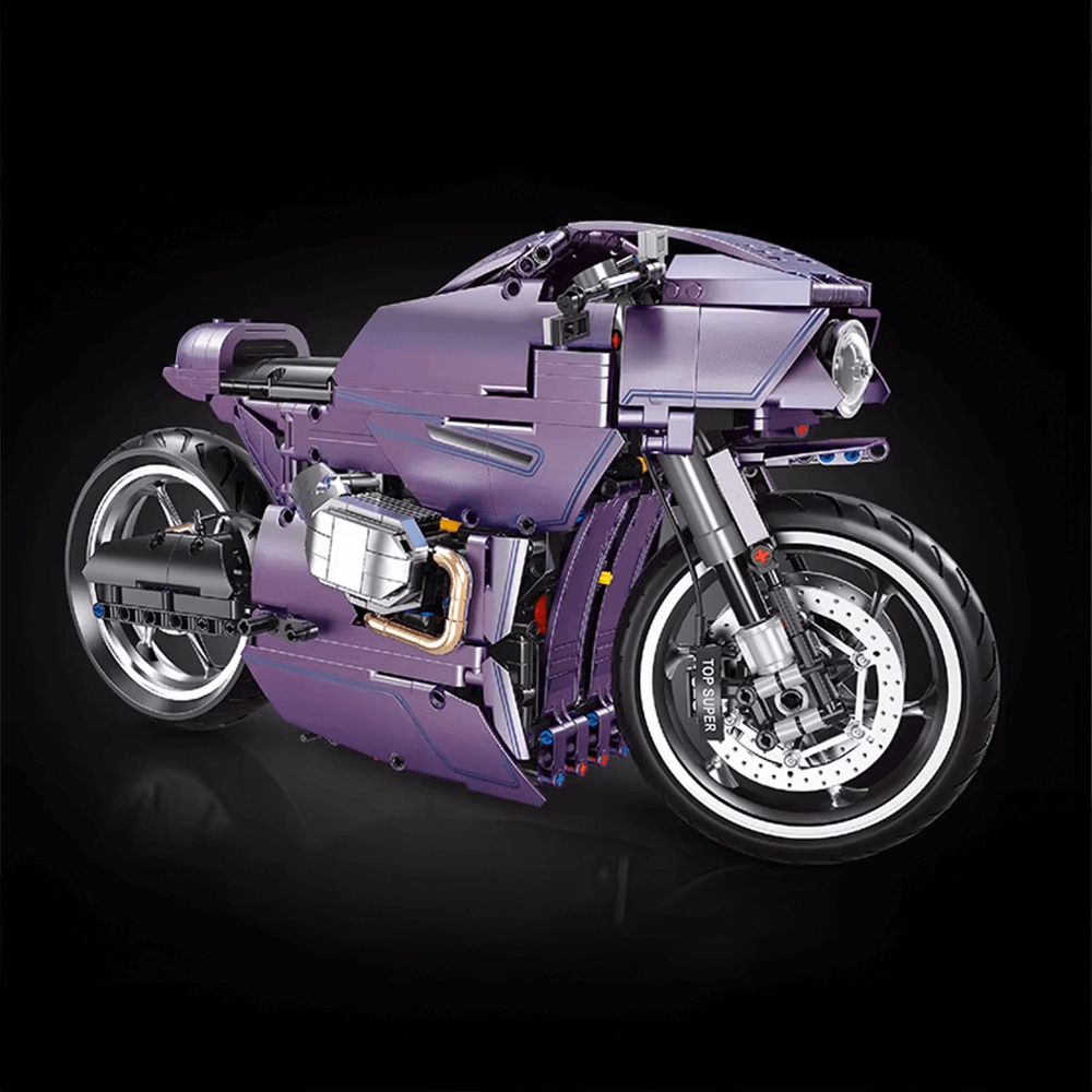 Futuristic Boxer Concept Roadster - Building Set | Power Brickz