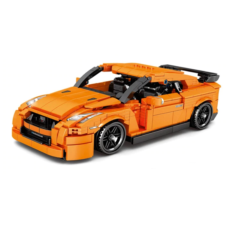 RGTR Godzilla Orange - Building Blocks Set | Power Brickz