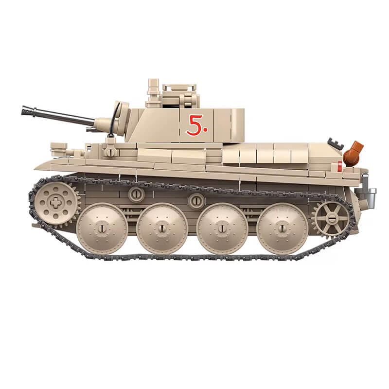 German 38-T Panzer - Building Set | Power Brickz