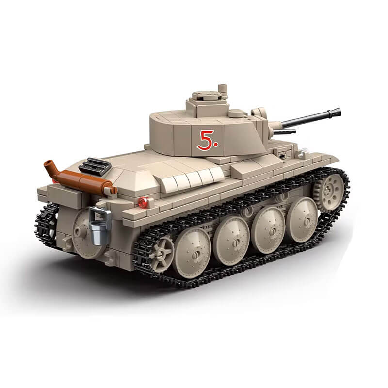 German 38-T Panzer - Building Set | Power Brickz