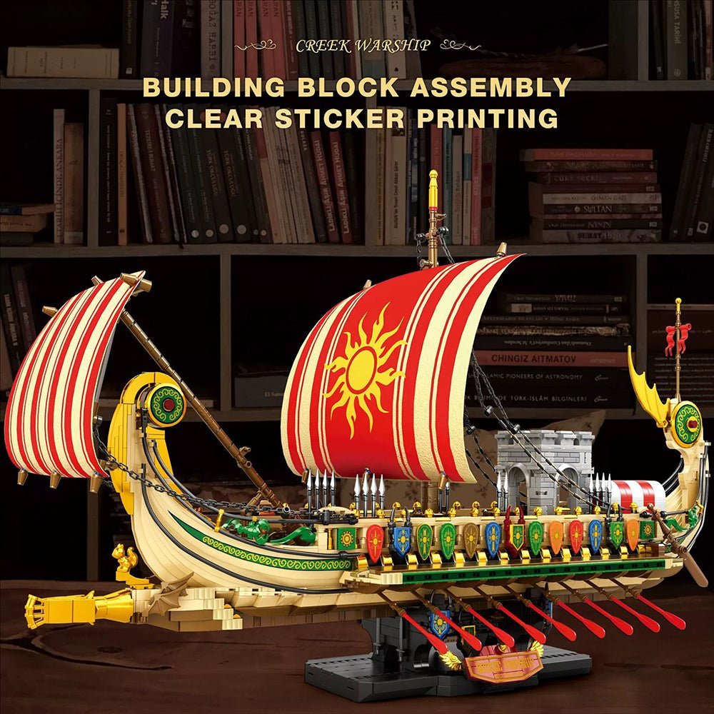 Greek Warship | 2982pcs - Power Brickz