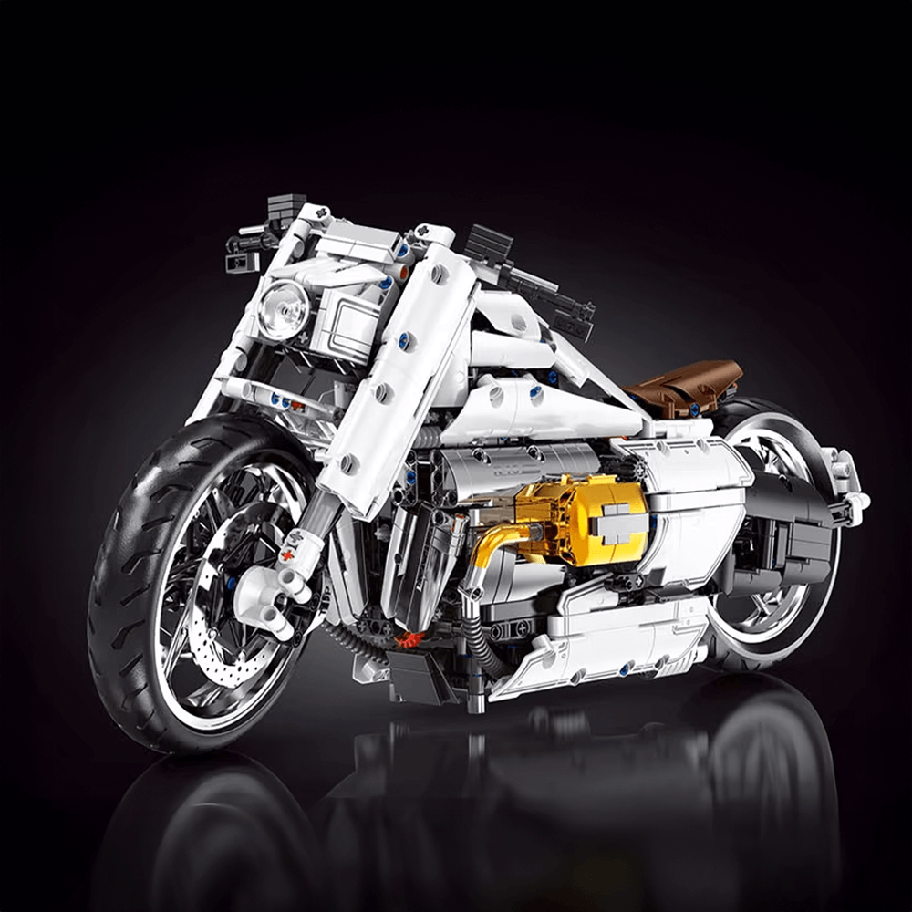 Modern Cruiser - Building Blocks Set | Power Brickz