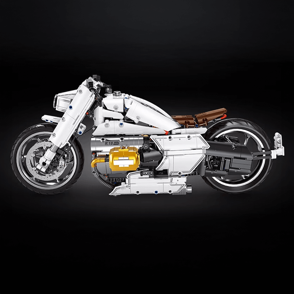 Modern Cruiser - Building Blocks Set | Power Brickz