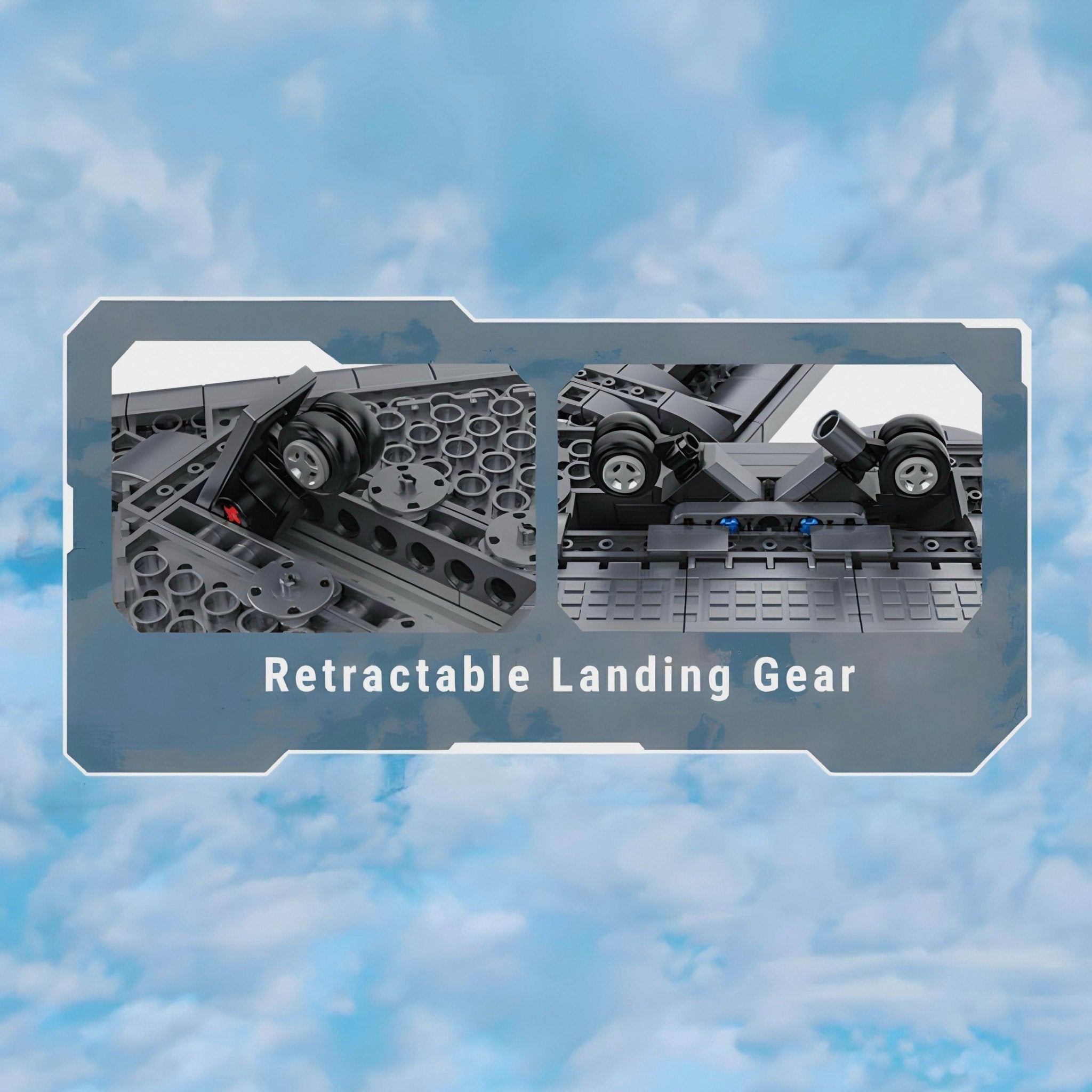 H-20 Long Range Bomber - Building Set | Power Brickz