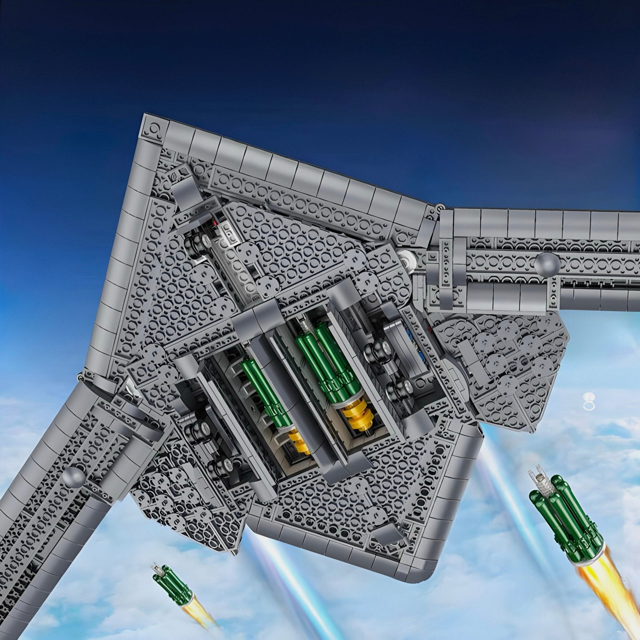 H-20 Long Range Bomber - Building Set | Power Brickz