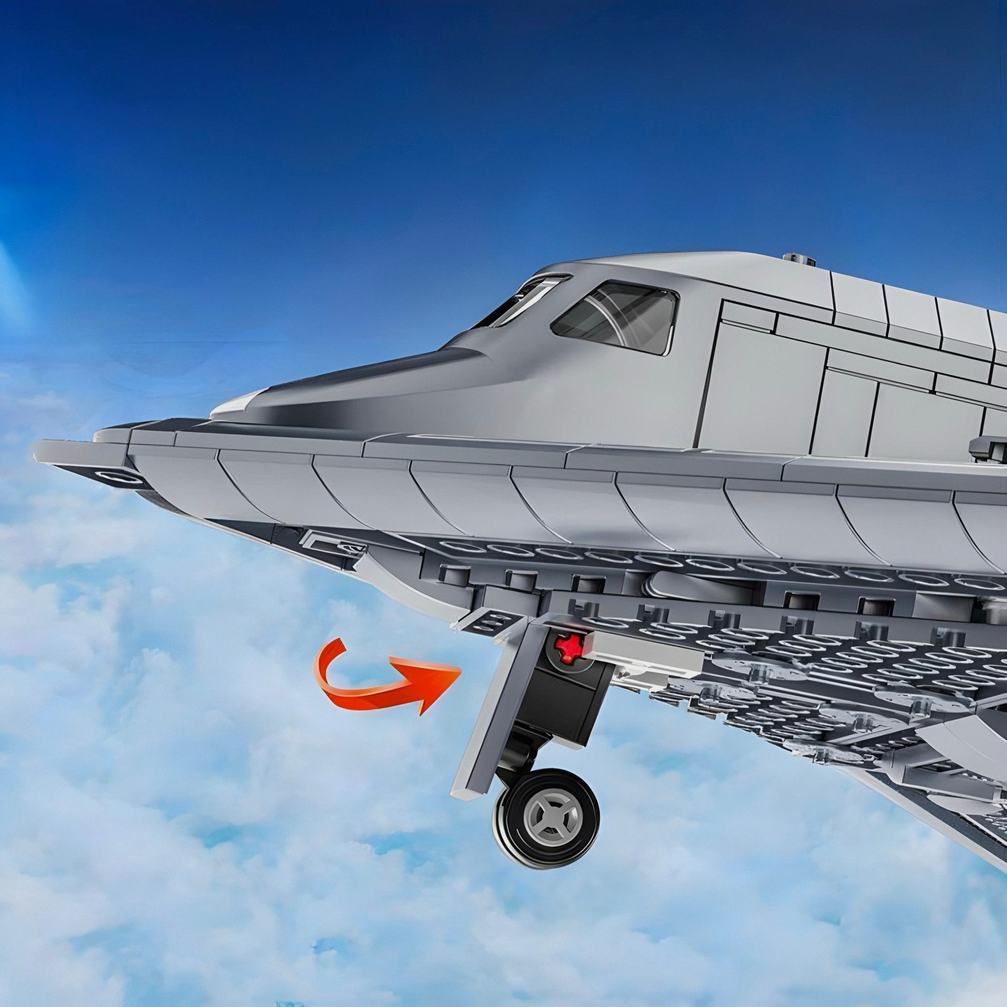 H-20 Long Range Bomber - Building Set | Power Brickz