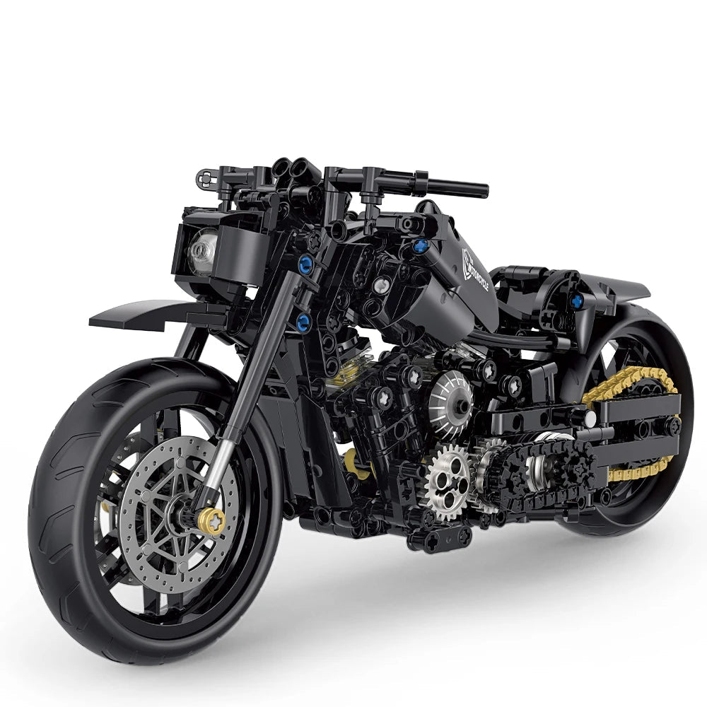 Classic V-Twin Cruiser - Building Set | Power Brickz