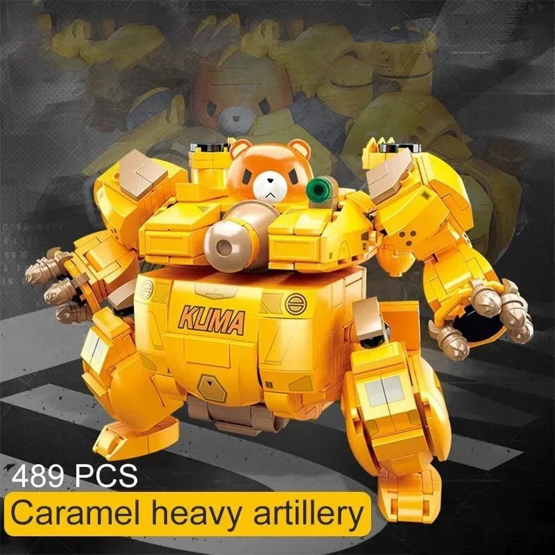 Heavy Artillery Mecha Robot Warrior Bricks Toy | 489pcs - Power Brickz