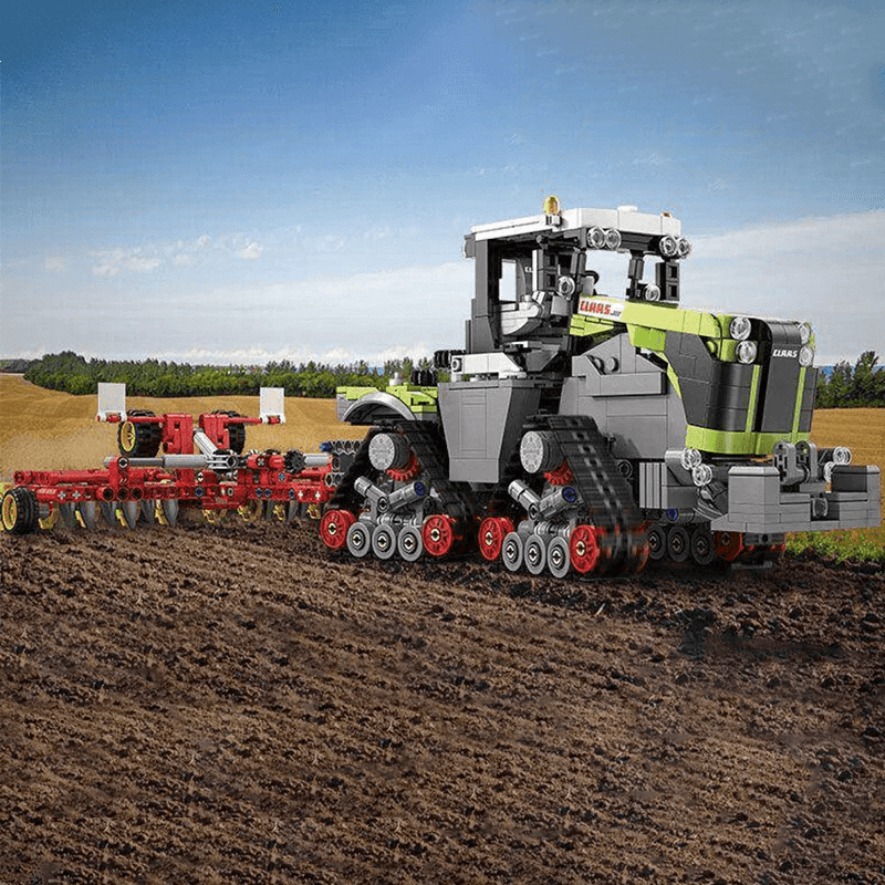 Heavy - Duty Articulated Farm Tractor | 1335pcs - Power Brickz