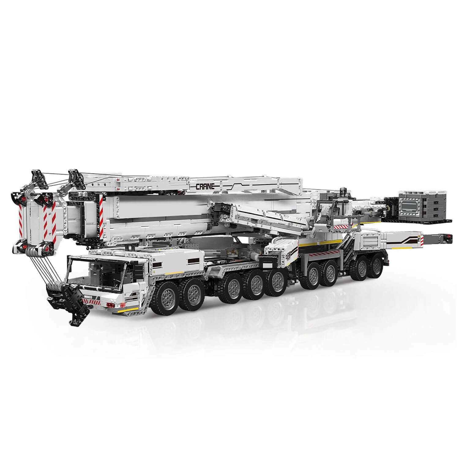 Heavy Duty RC Crane V2 - Building Blocks Set | Power Brickz