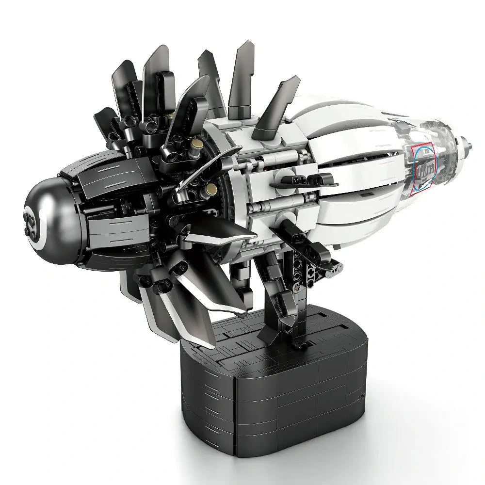 High - Bypass Turbofan Engine | 1351pcs - Power Brickz