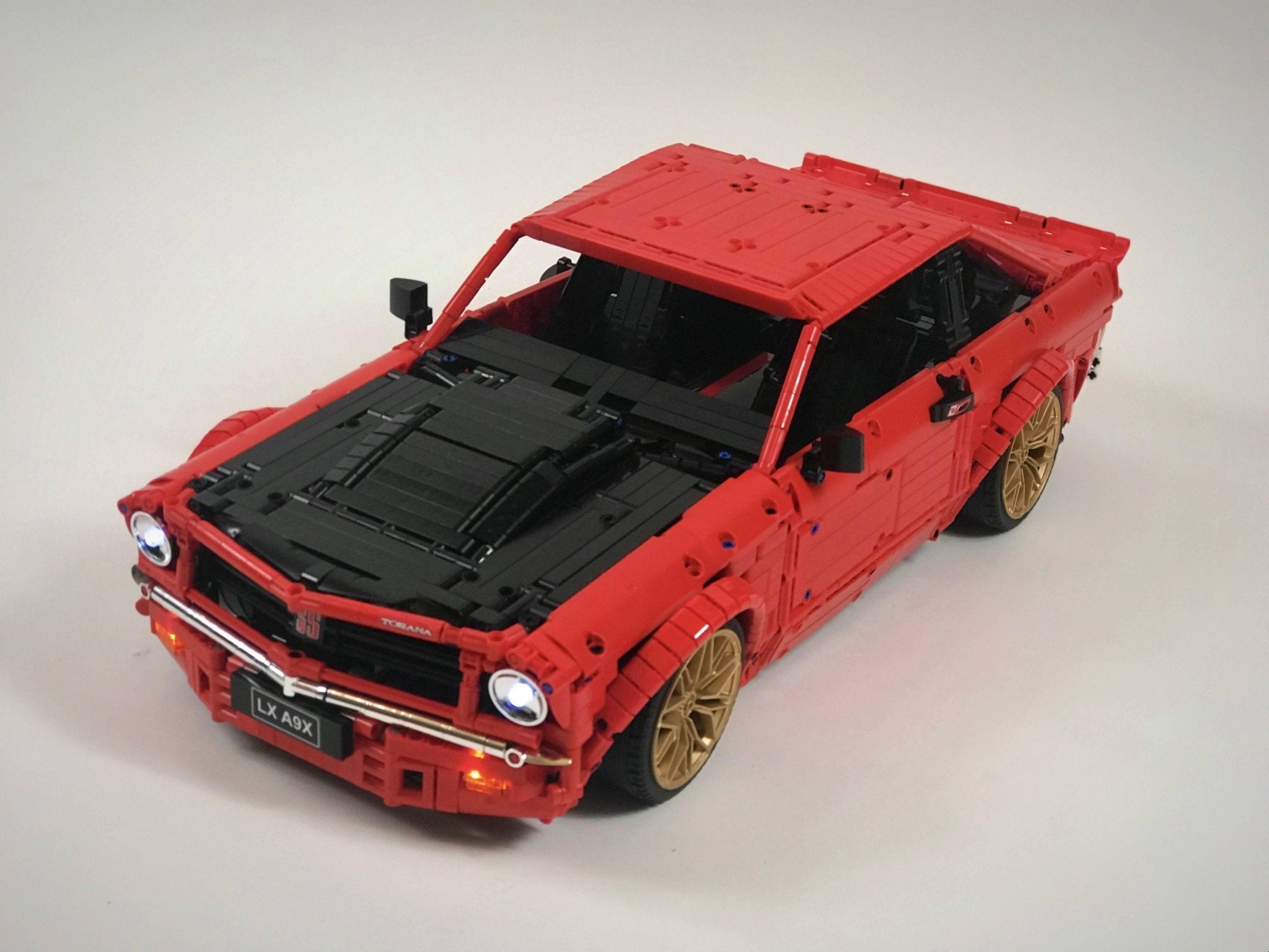 Aussie Muscle Car Monaro GTS - Building Blocks Set | Power Brickz