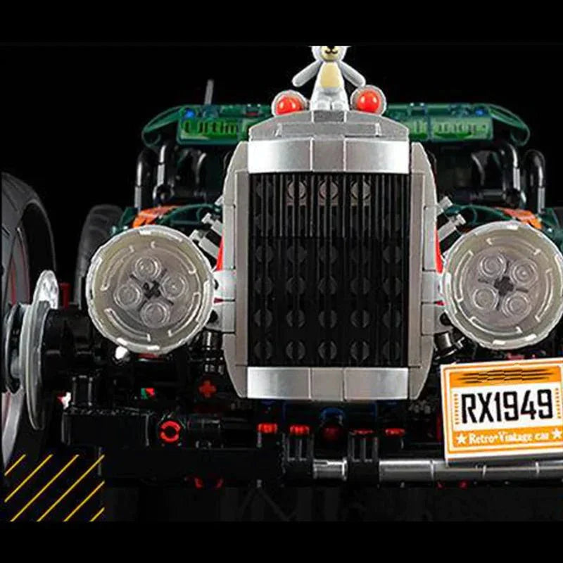 Classic Hot Rod Coupe - Building Set | Power Brickz