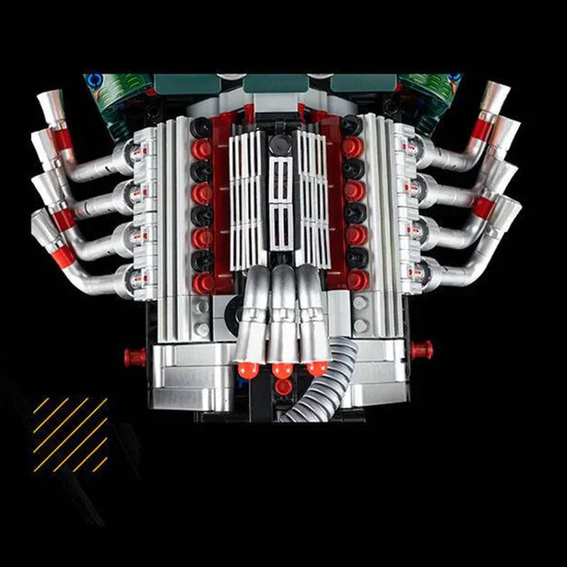 Classic Hot Rod Coupe - Building Set | Power Brickz