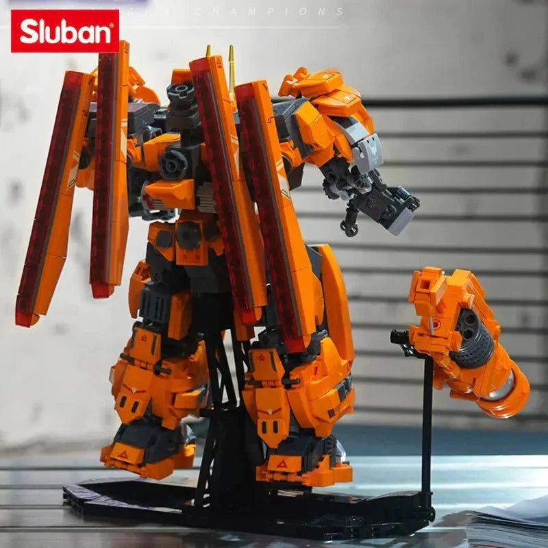 Hot Steel Mecha Robot Warrior Bricks Toy | 1385pcs - Power Brickz