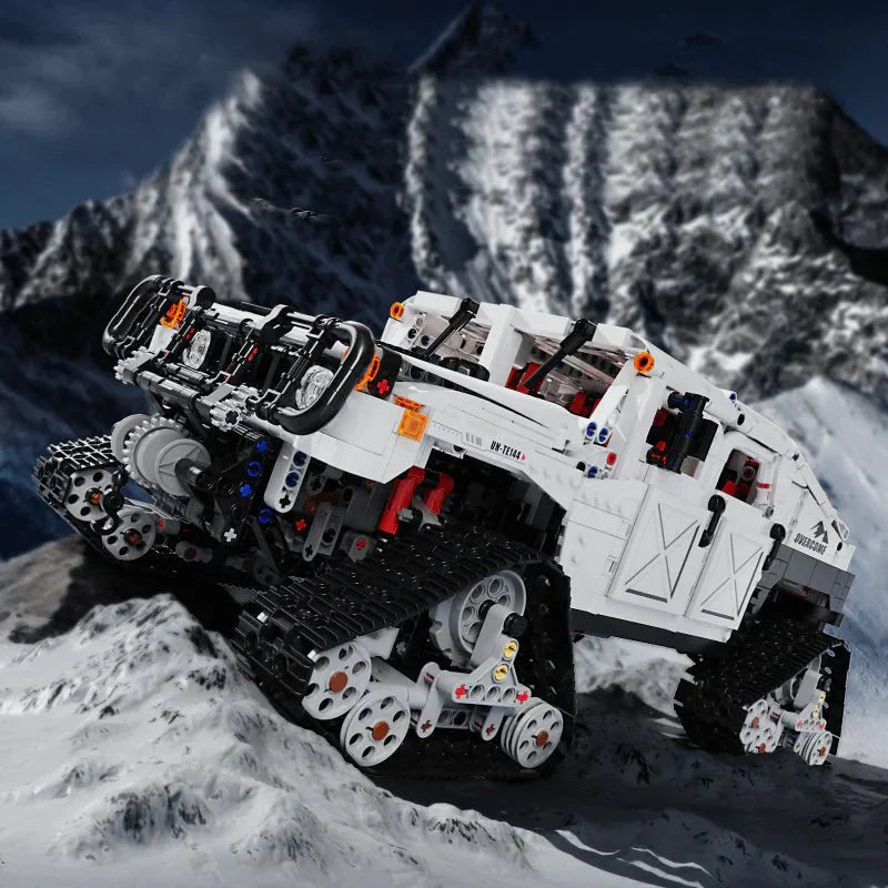Arctic Expedition Off-Road SUV - Building Blocks Set | Power Brickz