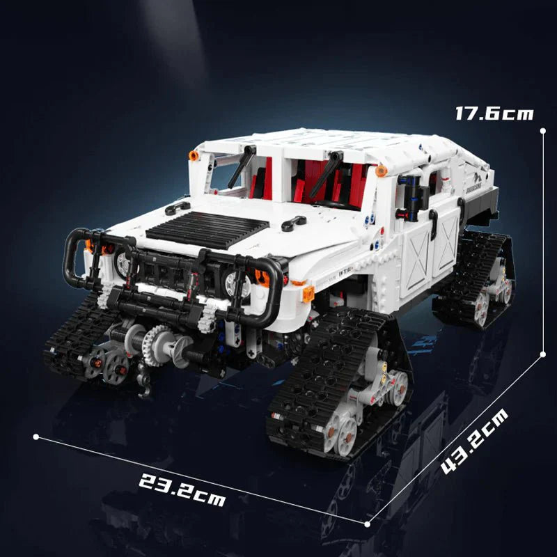 Arctic Expedition Off-Road SUV - Building Blocks Set | Power Brickz