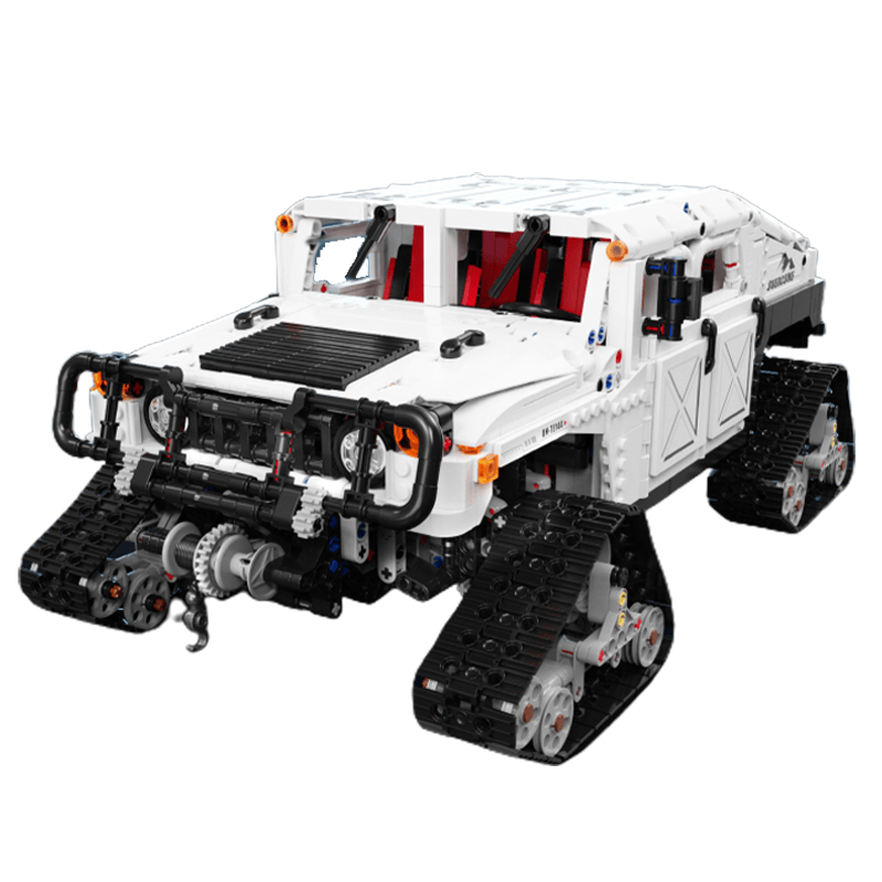 Arctic Expedition Off-Road SUV - Building Blocks Set | Power Brickz