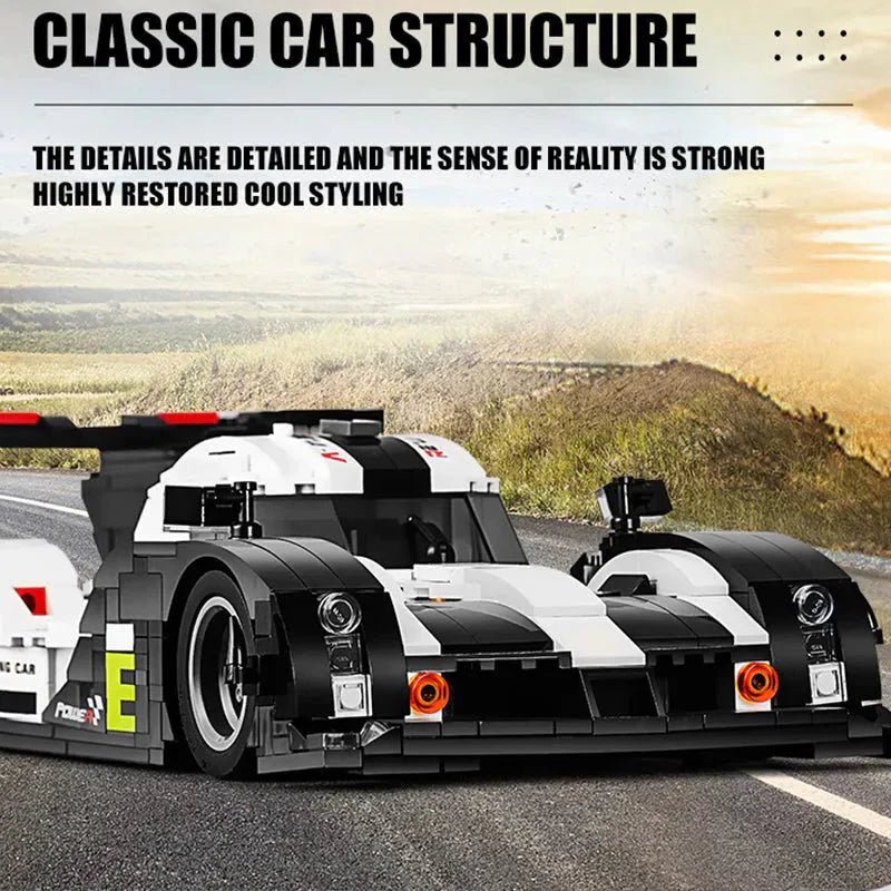 Hybrid Le Mans Prototype - Building Blocks Set | Power Brickz