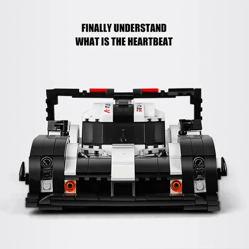 Hybrid Le Mans Prototype - Building Blocks Set | Power Brickz