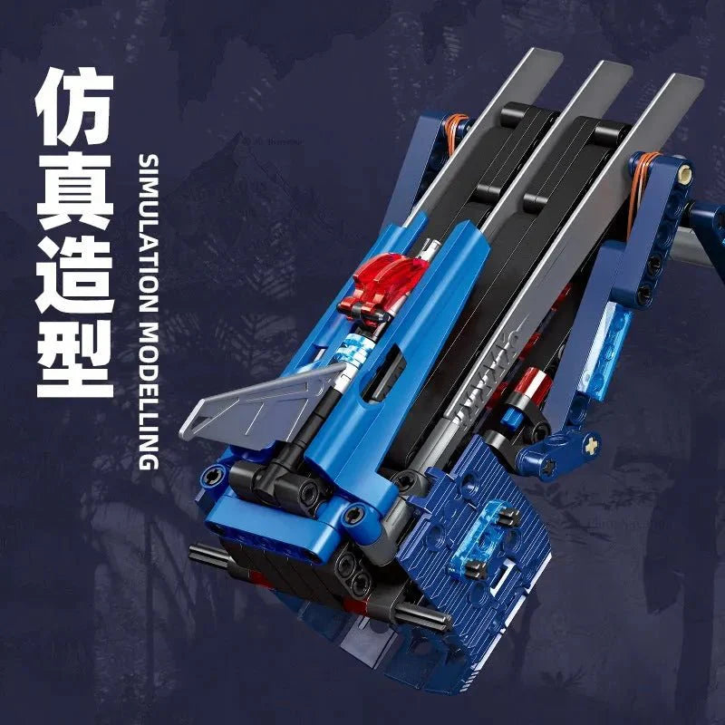 Ice Wolf Claw - Building Set | Power Brickz